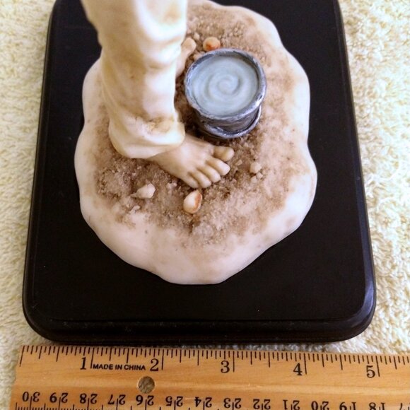 Figurine Boy Sailor Beachcombers Int'l 1999 Whimsical Vintage Resin Statue Art - Picture 13 of 15